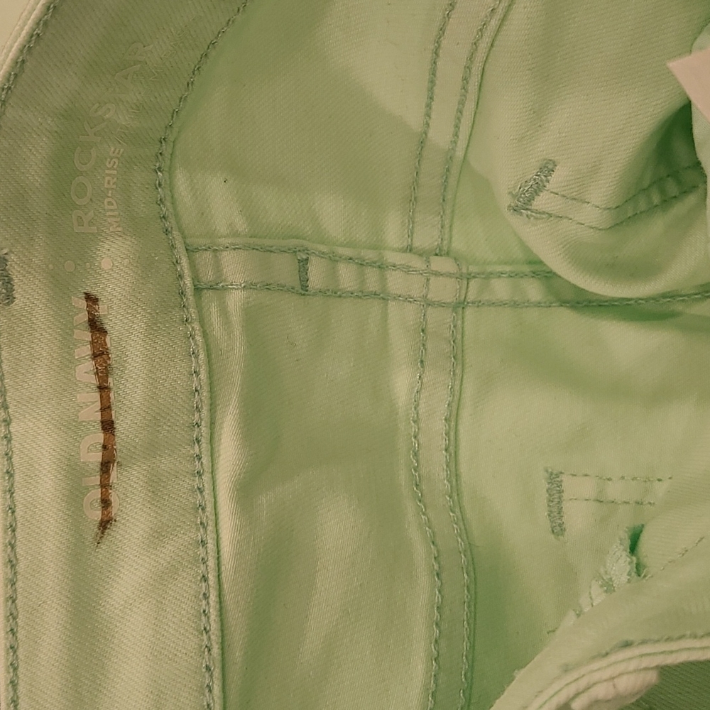 NWT Old Navy Mint Green Skinny Jean - Picture 7 of 7